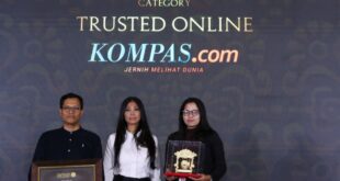Pengakuan! Kompas.com Kembali Raih Predikat Media Online Tepercaya