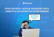 Data Pribadimu Terancam, Password Google, Facebook, Apple Milik Miliaran Orang Bocor!