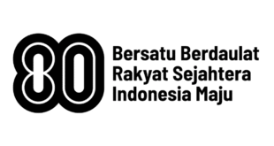 Logo HUT ke-80 RI, Dapatkan Versi Hitam Putih Resmi di Sini!